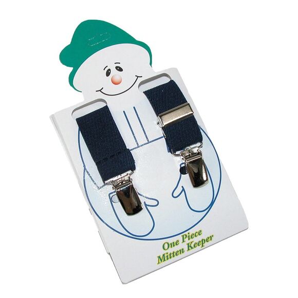 CTM Kids' Elastic One Piece Mitten Keeper Clip - Picture 2 of 2